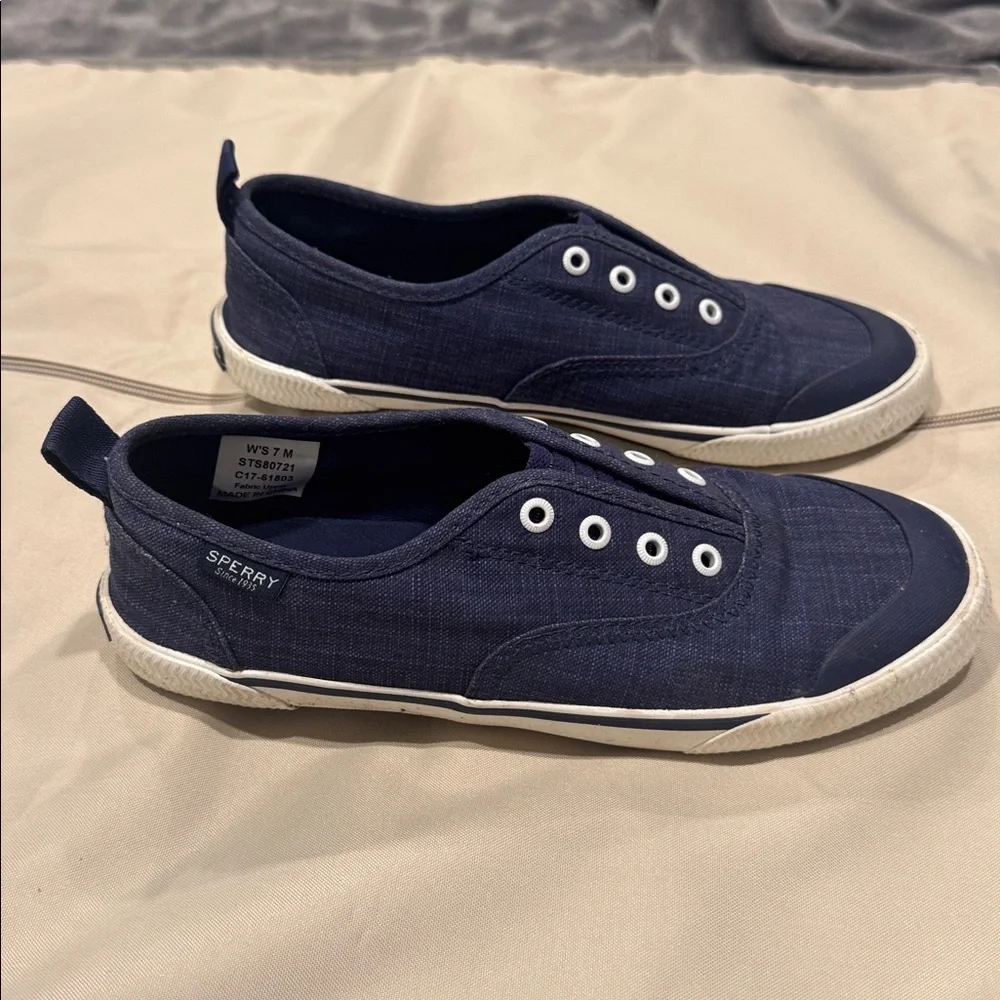 Sperry top-sider slide on sneakers in great condition - Picture 2 of 5